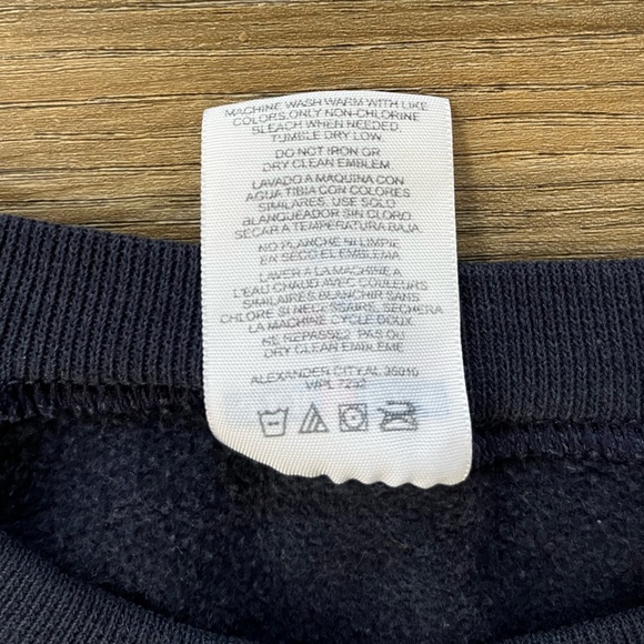 Vintage Jerzees 2004 Patriots AFC Champions Navy Blue Sweatshirt Men’s XL - Picture 5 of 6